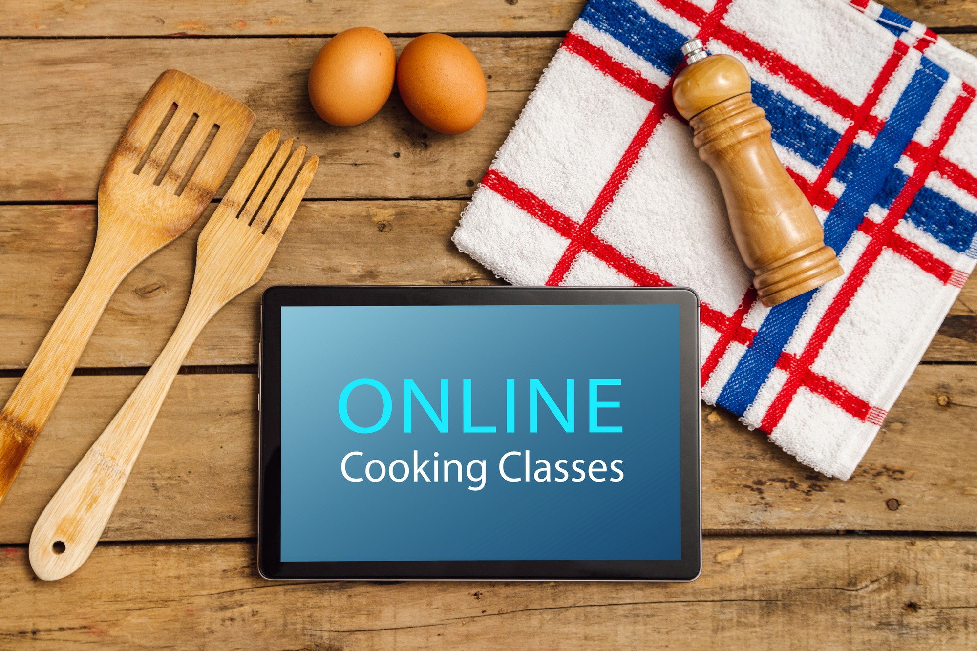 Subscription card and cooking tools